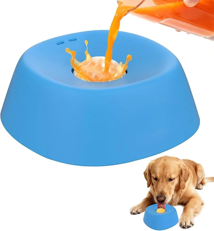 Liquid Treat Slow Feeder Dog Bowl