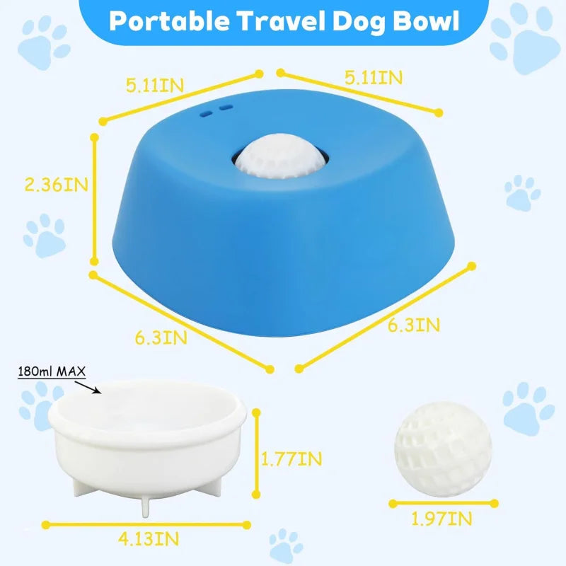 Liquid Treat Slow Feeder Dog Bowl